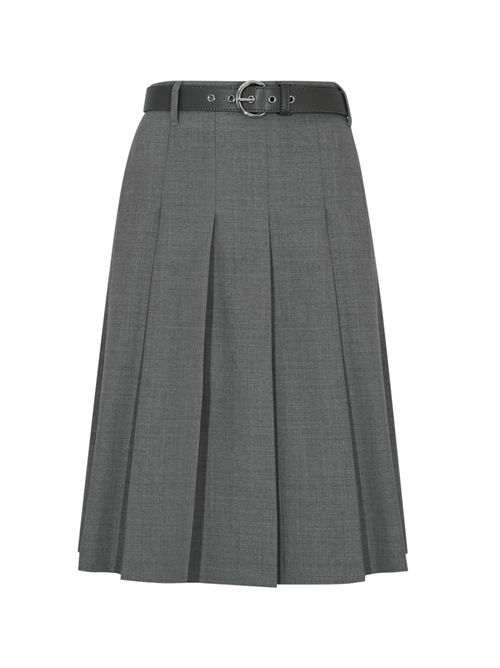 Gonna a pieghe Gimmy in lana MAX MARA STUDIO | 2526106042600010